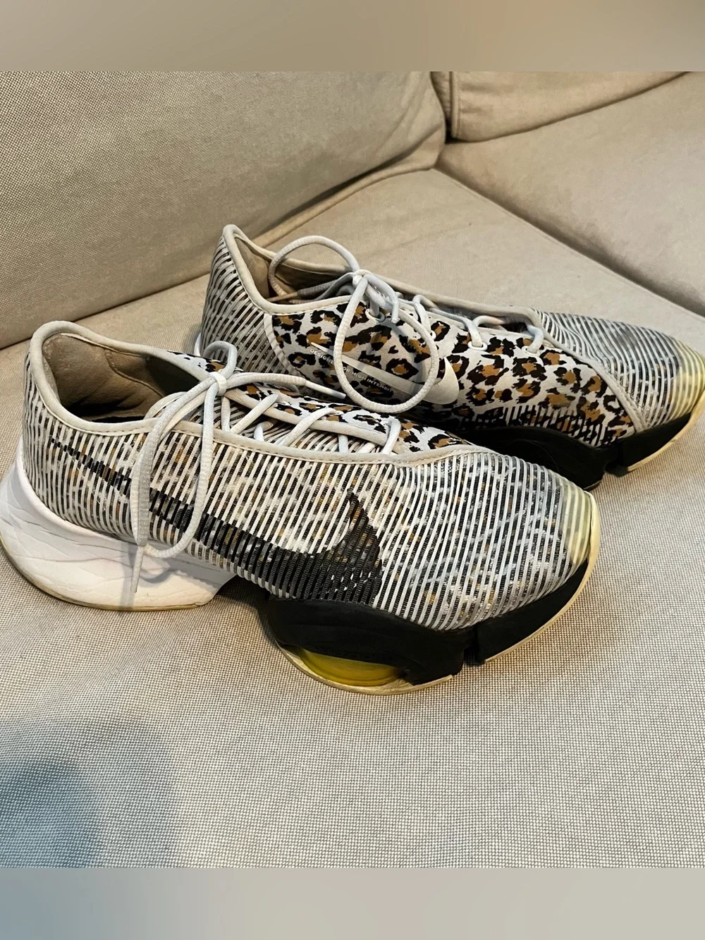 Nike Air Zoom SuperRep animal print sneakers
